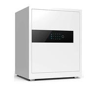 RLKHXBS Small s for Home Personal Cabinet s Biometric Fingerprint Home Steel Electronic Digital Security LED Display (Color : White)