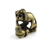 RLKHXBS Solid Pure Brass Twelve Monkey Pet Tea Set Ornament Copper Products Handle Piece