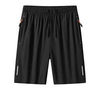 RLKHXBS Souettes de Basket-bals d'été Pantalon de Soie de Glace Sec Rapide