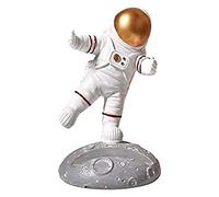 RLKHXBS Statue de Table Statue 3D Carton d'astronaute d'ornement Figurines Figurines de téléphone Portable Support décorations de Table
