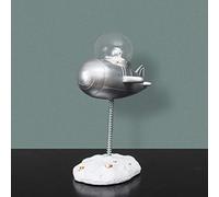 RLKHXBS Statues d'astronautes de Table, décoration, Artisanat décoratif, Abstrait S, Statue de Bureau des Statues de Richesse