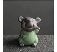 RLKHXBS Statut de Table State Purple Sand Téage Pet Small Souris Statue Home Decoration Table Basse Accessoires de thé Ornements Artisanat Crafts Animal Figurines