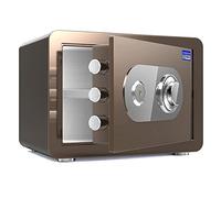 RLKHXBS stel sier, Plaque de Verrouillage mécanique en métal, Armoire à trésorerie ménagère antivol (Couleur: Blanc, Taille: 35x25x25cm) (Marron 35x25x25cm)