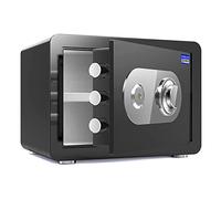 RLKHXBS Stele s, Plaque de Verrouillage mécanique en métal, Armoire à trésorerie ménagère antivol (Couleur: Blanc, Taille: 35x25x25cm) (Noir 35x25x25cm)