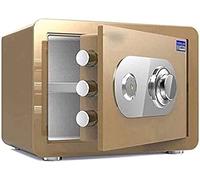 RLKHXBS Strongbox Waterproof Safe Safes and Lock Boxes Home Fireproof Steel Anti-Theft Safety Cabinet for Office Use