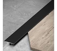 RLKHXBS T Molding Floor Transition Strip, 90CM Metal Flooring Edge Trim/Thresholds Reducer for Laminate Board Wood Vinyl Floors, Narrow Gap Cover/Cap Smooth