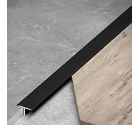 RLKHXBS T Molding Floor Transition Strip, 90CM Metal Flooring Edge Trim/Thresholds Reducer for Laminate Board Wood Vinyl Floors, Narrow Gap Cover/Cap Smooth