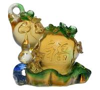 RLKHXBS Tabletop élégant Gourde Armoire à vin WU Lou Decoration Lucky Statue Desktop Decoration Decoration Crafts Statue