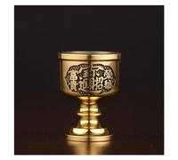 RLKHXBS Tabletop Feng Shui Buddha Hip Flask with Cup Statue Pure Copper Crafts Decoration, Buddhist Supplies Household Temple Worship Buddha Crafts Decoration,A+B