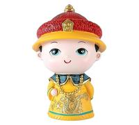 RLKHXBS Tabletop Palace Style China-Chic Emperor and Impérat Cartoon Decorations Table Top Top Table Birthday Gift Decorations Statue of Wealth Statues