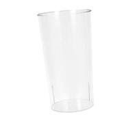 RLKHXBS Vase cylindrique en Acrylique Transparent, incassable, Artistique, léger, piè maîtresse, Ornement pour fête, Bureau, dîners, Table, M