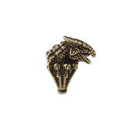 RLKHXBS Warcraft Demon Dragon Solid Copper Antique Imitation, Old and Mighty, Index Finger Ring