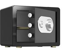 RLKHXBS Waterproof Anti-Theft Key Mechanical Cash Can Be Wall Lockers Steel Anti-Smashing TY Deposit Box,Black