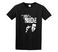 RlMI LINMY Bill Hicks Inspired Just A Ride Relentless Sane O-Neck 100% Cotton Short Sleeve Unisex T-Shirt M