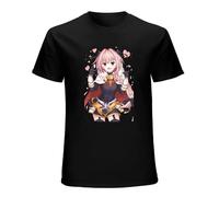 RlMI LINMY FGO Fate Grand Order The Holy Grail War Games Astolfo O-Neck 100% Cotton Short Sleeve Unisex T-Shirt XXXL