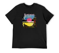 RlMI LINMY Hawkwind Mens Warrior on The Edge T-Shirt Black XL