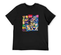 RlMI LINMY Level 42 A Physical Presence Funk O-Neck 100% Cotton Short Sleeve Unisex T-Shirt XXL