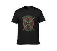 RlMI LINMY Monster Magnet Spine of God Unisex 100% Cotton Short-Sleeve T-Shirts Black L
