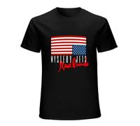 RlMI LINMY Mystery Jets Radlands Upside Down Flag O-Neck 100% Cotton Short Sleeve Unisex T-Shirt S