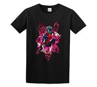RlMI LINMY Nightcrawler Cartoon O-Neck 100% Cotton Short Sleeve Unisex T-Shirt XL