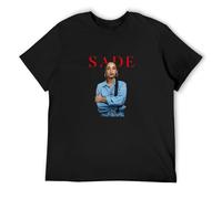 RlMI LINMY Sade O-Neck 100% Cotton Short Sleeve Unisex T-Shirt XL