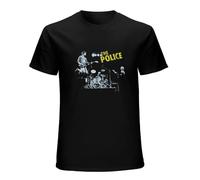 RlMI LINMY The Police Live Band Men T-Shirt Black S