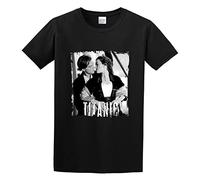 RlMI LINMY Titanic Movie Leonardo Kate O-Neck 100% Cotton Short Sleeve Unisex T-Shirt L
