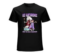 RlMI LINMY US Weirdos Have to Stick Together The Owl House O-Neck 100% Cotton Short Sleeve Unisex T-Shirt S