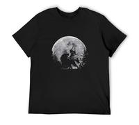 RlMI LINMY Wolf Link Midna Mond Damen Twilight Princess O-Neck 100% Cotton Short Sleeve Unisex T-Shirt XXXL
