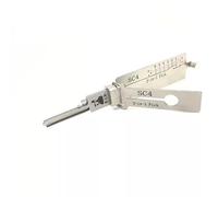 RLOKK Outil de crochetage de serrure et décodeur 2 en 1 pour porte de maison, crochetage de serrure et lecteur de clés, outil de serrurier professionnel (SC4)