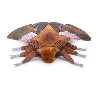 RLOMUTE Jouet Simulation Papillon Du Ginkgo Peluche, Jouet Papillon Du Ginkgo BrunMignon, Collection Jouets Papillon Du Ginkgo Douce, Vacances animaux Volants adaptées Chambre à Coucher 16in