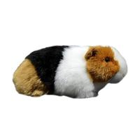 RLOMUTE Peluche cobaye Marron de 7 Pouces Animal en Peluche réaliste Doux et Mignon cobaye câlin pour Les fêtes d'anniversaire Les compagnons la décoration Cadeau de Collection pour Les Enfants