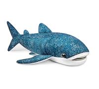 RLOMUTE Peluche Requin Baleine Bleu de 16.7 Pouces Animal réaliste Doux et Mignon Oreiller Jouet pour Les d'anniversaire Les compagnons la décoration Cadeau de Collection pour Enfants garçons Filles