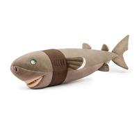 RLOMUTE Peluche Requin Cigare Animal Réaliste Doux et Mignon Poisson Jouet câlin pour Les fêtes compagnons la décoration Cadeau de Collection pour Enfants garçons Filles 50cm Gris