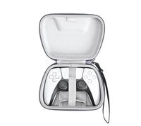 RLSOCO Coque rigide pour manette sans fil PlayStation DualSense - Gris (étui uniquement)