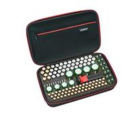 RLSOCO Étui de rangement pour piles - Support étanche pouvant contenir jusqu'à 120 piles AA AAA C D 9 V et plus compatible avec testeur BT-168 (étui uniquement, piles et testeur de piles non inclus)