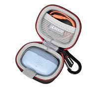 RLSOCO Étui pour JBL Wave Beam Écouteurs Intra-Auriculaires sans Fil/Tune Beam 2/WaveBeam 2/Wave 200TWS/Vibe Beam 2 Écouteurs,Housse de Transport Antichoc | Coque de Protection avec Mousqueton