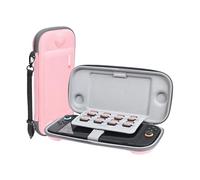 RLSOCO Étui pour Nintendo Switch 2 Console 2025 - Mallette de Voyage avec 8 emplacements pour Cartes de Jeu (Rose)