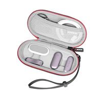 RLSOCO Étui pour PLAUD NotePin Enregistreur Vocal IA,étui de Voyage pour PLAUD NotePin, câbles de Chargement, Bracelet, lanière, épingle magnétique, Clip et Socle de Chargement (Étui Uniquement)