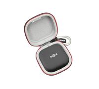 RLSOCO Étui pour SHOKZ OpenFit Air/OpenFit 2+ Casques à Oreilles Libres,Résistant aux Chocs, à la poussière et à l'eau | Conception compacte avec Mousqueton - Noir (Étui Uniquement)