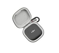 RLSOCO Étui pour SHOKZ OpenFit Air/OpenFit 2+ Casques à Oreilles Libres,Résistant aux Chocs, à la poussière et à l'eau | Conception compacte avec Mousqueton - Gris (Étui Uniquement)