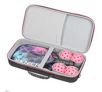 RLSOCO Pickleball Raquette Étui pour BAGAIL/ZCEBRA/Wilson Raquettes de Pickleball - Portable Sac Convient pour 2 pagaies et 4 balles (Étui Uniquement)