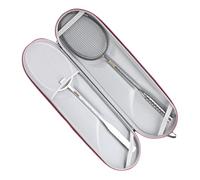 RLSOCO Rigide Étui pour YONEX/Senston/Talbot Torro/Li-Ning/Victor Raquette de Badminton, Convient pour 2 Raquettes, balles et Plus (étui Uniquement)
