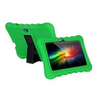 RLTech Coque pour Dragon Touch Y88X Pro, Ultra Slim Soft Housse en Silicone Coque Case Étui avec Stand pour Dragon Touch Y88X Pro/Q88, Vert