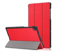 RLTech Coque pour Lenovo Tab M10 FHD Plus - Ultra Slim PU Cuir Coque Case avec Stand Étui Housse pour Lenovo Tab M10 FHD Plus TB-X606F 10.3 Pouce (Rouge)