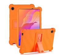 RLTech Coque pour Lenovo Tab M10 FHD Plus, Ultra Slim Soft Housse en Silicone Coque Case Étui avec Stand pour Lenovo Tab M10 FHD Plus TB-X606F 10.3 Pouce, Orange