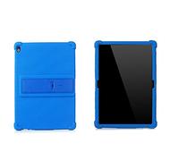RLTech Coque pour Lenovo Tab M10 FHD REL X605 FC/LC, Ultra Slim Soft Housse en Silicone Coque Case Étui avec Stand pour Lenovo Tab M10 FHD REL X605 FC/LC, Bleu