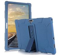 RLTech Coque pour Teclast M16, Ultra Slim Soft Housse en Silicone Coque Case Étui avec Stand pour Teclast M16, Bleu