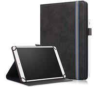 RLTech Coque pour Vankyo MatrixPad S20-10.1 Pouces Étui Universel Stand Coque pour Vankyo MatrixPad S20 / YOTOPT 10,1'' / TOSCiDO X104 / W109 / K107, TYD 108/107, ACEPAD A121 / A140 (Noir-A)