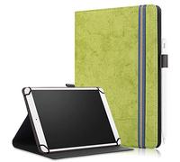 RLTech Coque pour Vankyo MatrixPad S20-10.1 Pouces Étui Universel Stand Coque pour Vankyo MatrixPad S20 / YOTOPT 10,1'' / TOSCiDO X104 / W109 / K107, TYD 108/107, ACEPAD A121 / A140 (Vert)